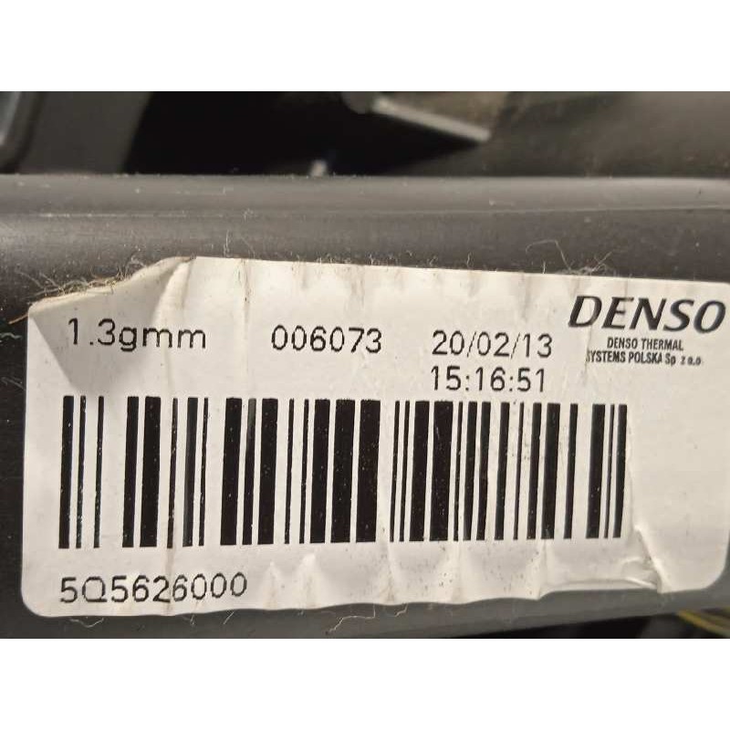 Recambio de motor calefaccion para fiat 500 1.2 referencia OEM IAM 5Q5626000  77367983