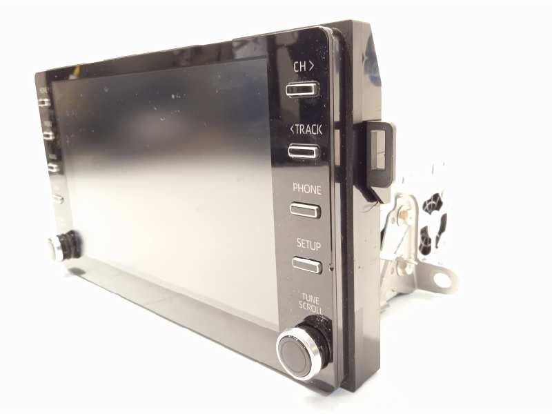 Recambio de pantalla multifuncion para toyota yaris (ksp211 active referencia OEM IAM 86140K0170  