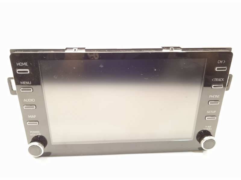Recambio de pantalla multifuncion para toyota yaris (ksp211 active referencia OEM IAM 86140K0170  