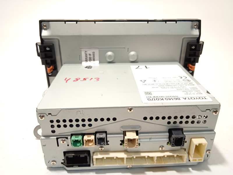 Recambio de pantalla multifuncion para toyota yaris (ksp211 active referencia OEM IAM 86140K0170  