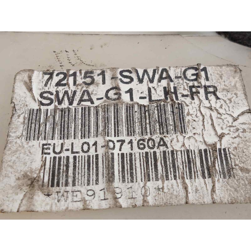 Recambio de cerradura puerta delantera izquierda para honda cr-v (re) comfort referencia OEM IAM 72151SWAG1  