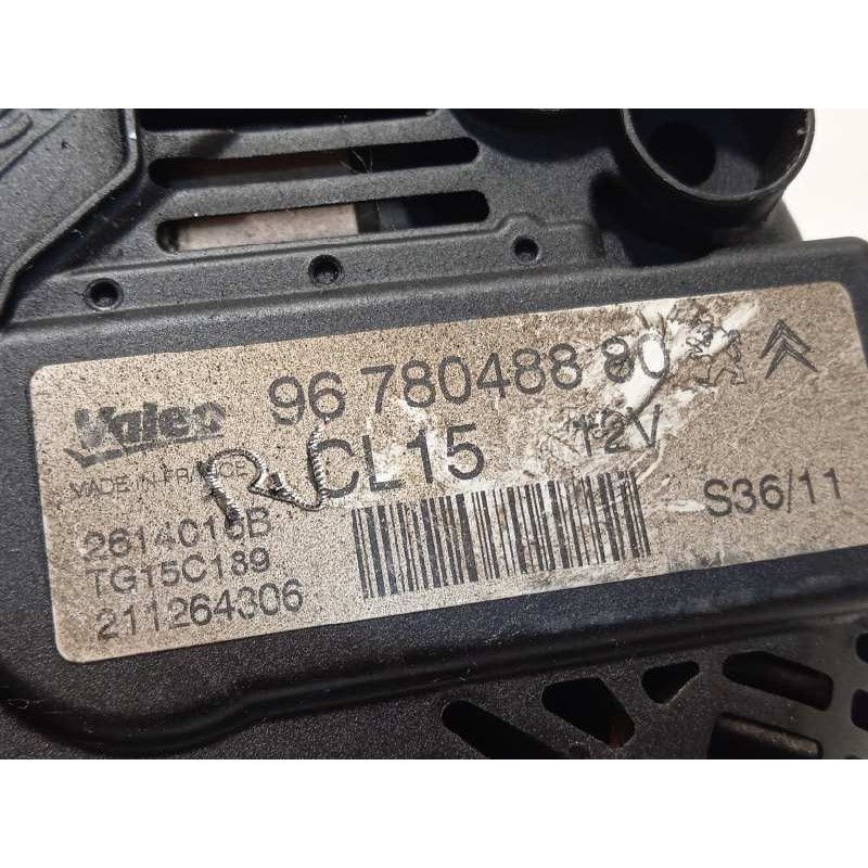 Recambio de alternador para peugeot 5008 1.6 hdi fap referencia OEM IAM 9678048880  TG15C189