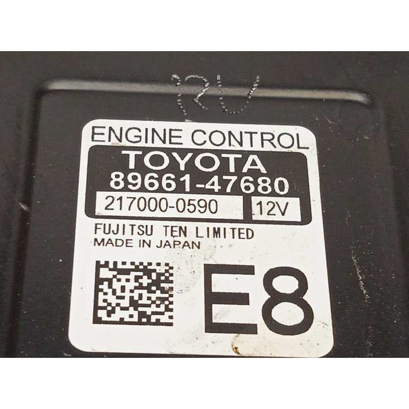 Recambio de centralita motor uce para toyota prius (zvw50) basis referencia OEM IAM 8966147680  2170000590