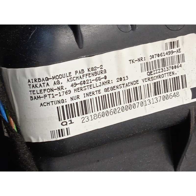 Recambio de kit airbag para mercedes-benz clase sl (w231) sl 500 (231.473) referencia OEM IAM A23168005879E38 A2319012401 231860