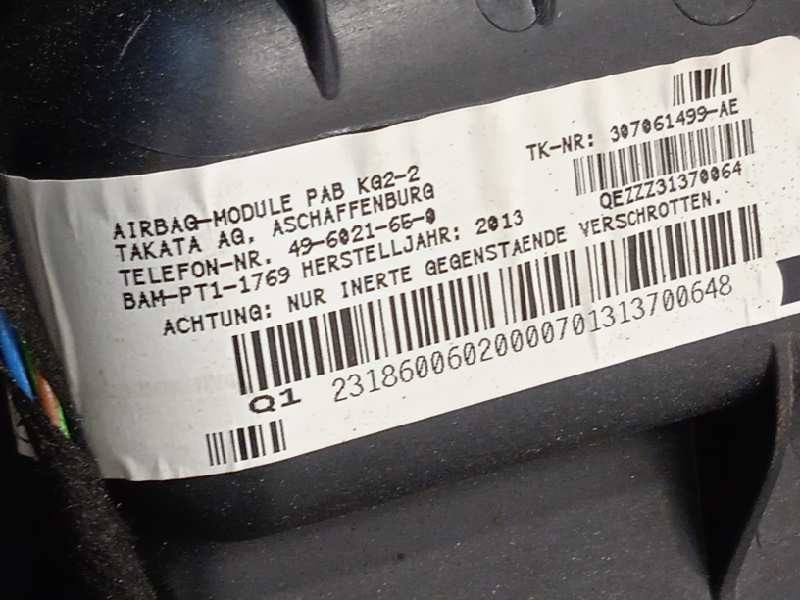 Recambio de kit airbag para mercedes-benz clase sl (w231) sl 500 (231.473) referencia OEM IAM A23168005879E38 A2319012401 231860