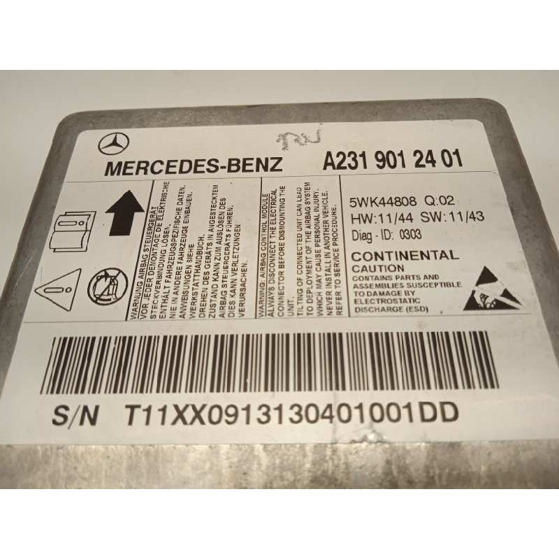 Recambio de kit airbag para mercedes-benz clase sl (w231) sl 500 (231.473) referencia OEM IAM A23168005879E38 A2319012401 231860