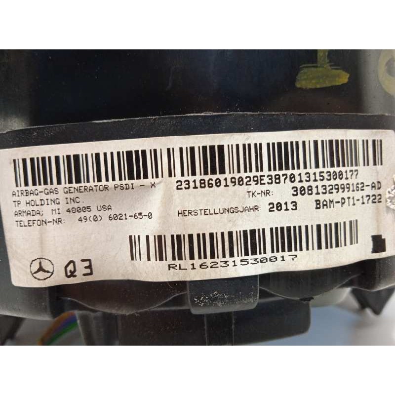 Recambio de kit airbag para mercedes-benz clase sl (w231) sl 500 (231.473) referencia OEM IAM A23168005879E38 A2319012401 231860