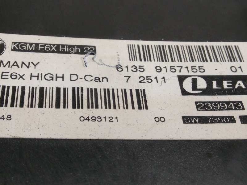 Recambio de modulo electronico para bmw serie 5 berlina (e60) 525d referencia OEM IAM 61359157155  