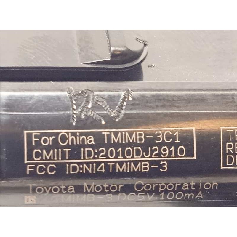 Recambio de conmutador de arranque para toyota prius (zvw50) basis referencia OEM IAM 2010DJ2910  