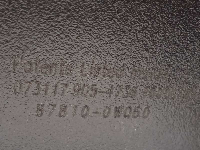 Recambio de espejo interior para toyota prius (zvw50) basis referencia OEM IAM 878100WQ50  