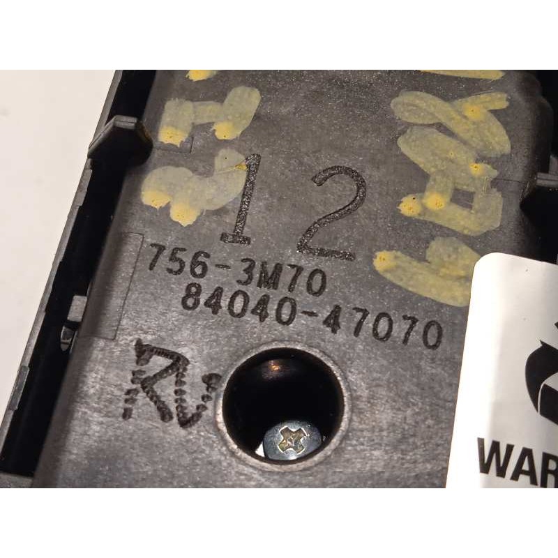 Recambio de mando elevalunas delantero izquierdo para toyota prius (zvw50) basis referencia OEM IAM 8404047070  