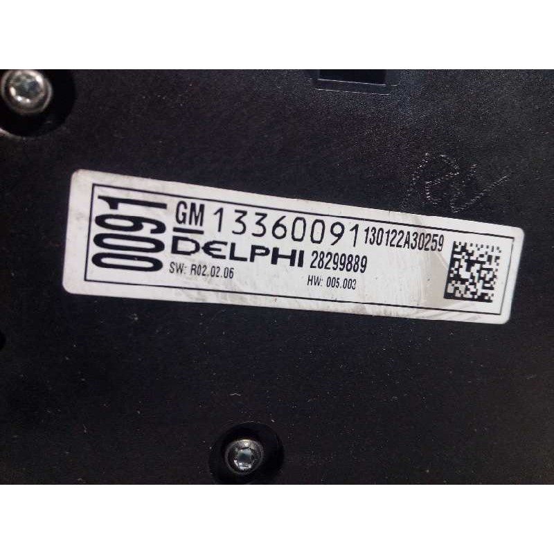 Recambio de mando multifuncion para opel astra j lim. 1.7 16v cdti referencia OEM IAM 13360091  