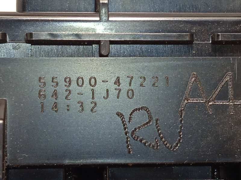 Recambio de mando climatizador para toyota prius (zvw50) basis referencia OEM IAM 5590047221  