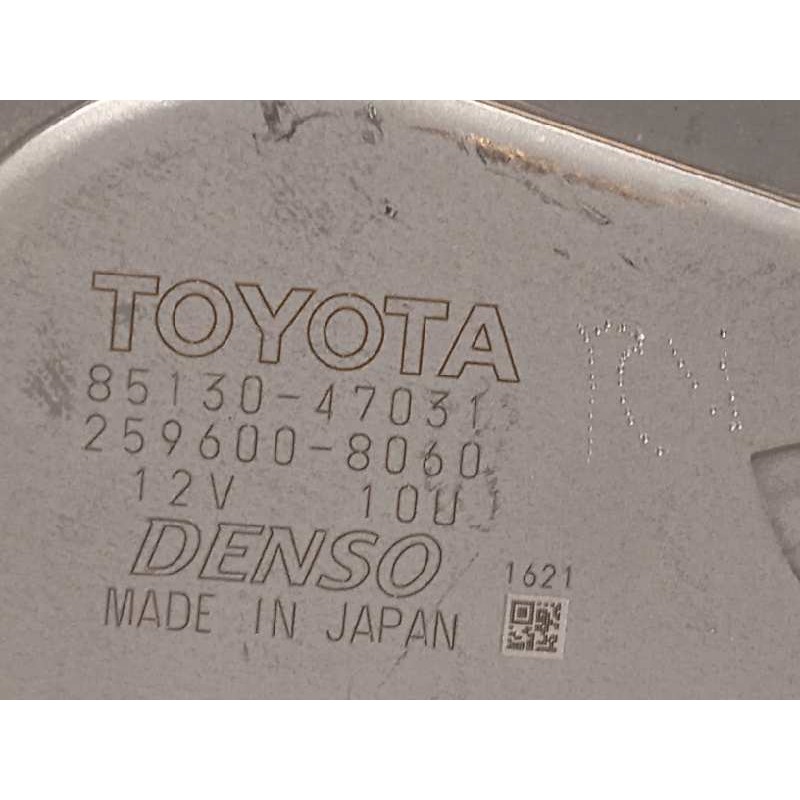 Recambio de motor limpia trasero para toyota prius (zvw50) basis referencia OEM IAM 8513047031  