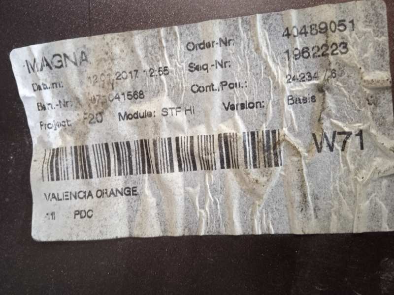 Recambio de paragolpes trasero para bmw serie 1 lim. 5-trg. (f20) 116d referencia OEM IAM 51127429752  