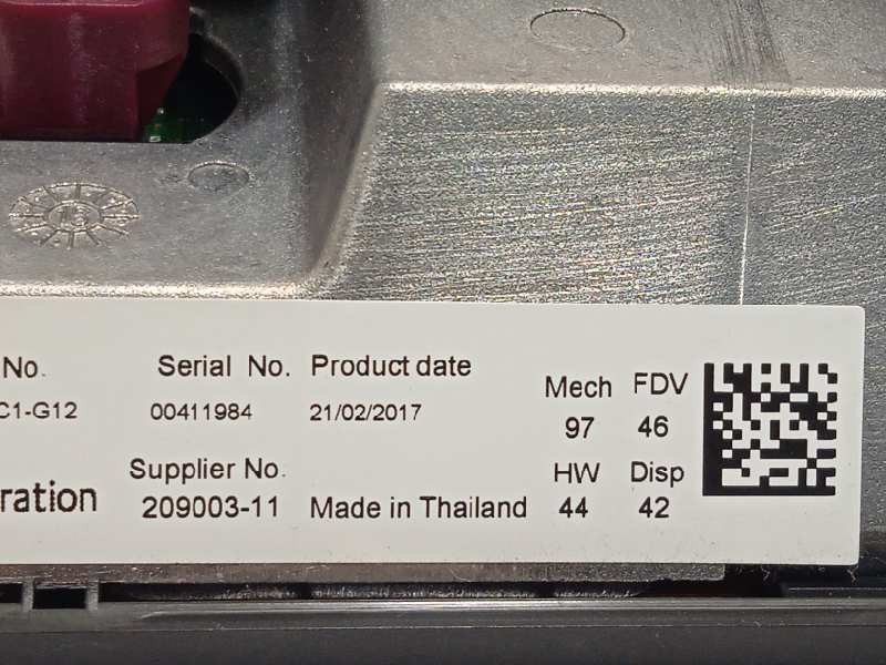 Recambio de pantalla multifuncion para bmw serie 5 berlina (g30) 530d xdrive referencia OEM IAM 6810511  65506810511