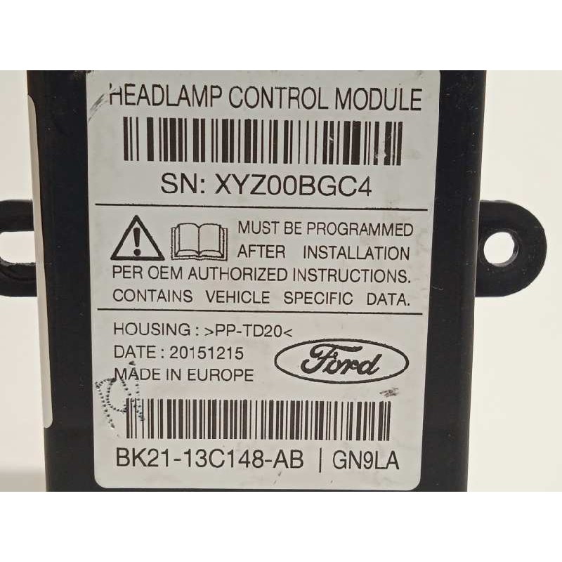 Recambio de centralita luces para ford transit kastenwagen (ttg) 350 l2 ambiente referencia OEM IAM BK2113C148AB  1839614