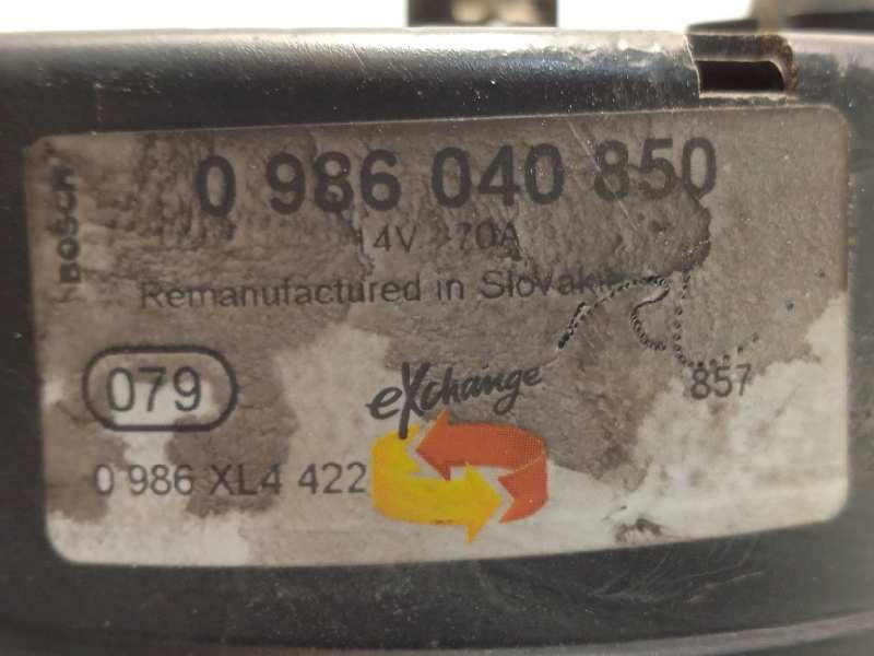 Recambio de alternador para nissan terrano/terrano.ii (r20) 2.7 turbodiesel referencia OEM IAM 0986040850  