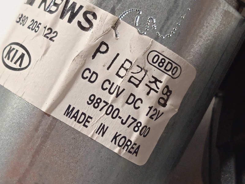 Recambio de motor limpia trasero para kia xceed edrive phev referencia OEM IAM 98700J7800  0390205122