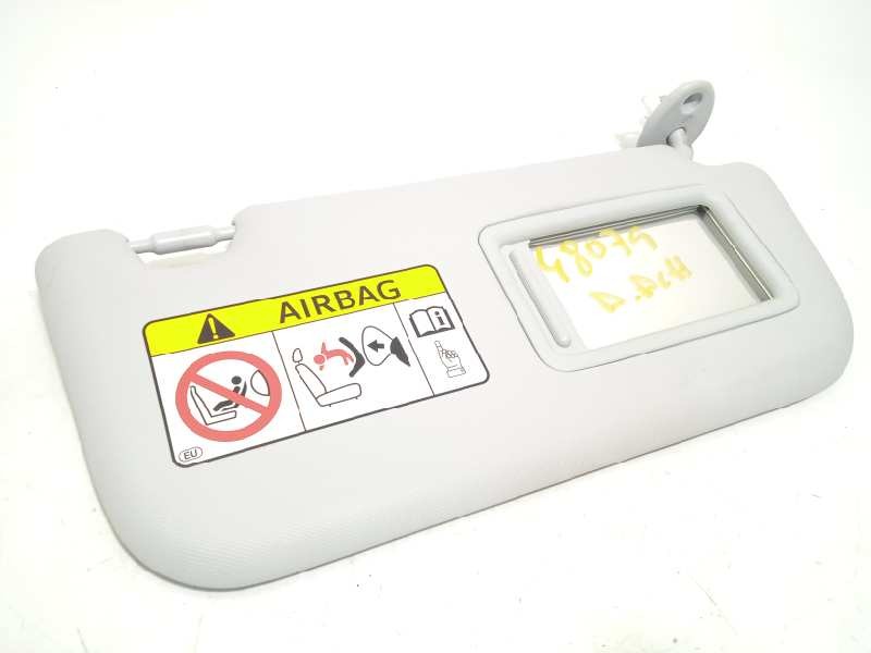 Recambio de parasol derecho para toyota prius (zvw50) basis referencia OEM IAM 7431047350B0  