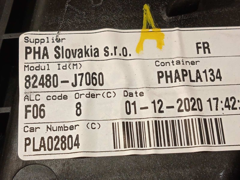 Recambio de elevalunas delantero derecho para kia xceed edrive phev referencia OEM IAM 82480J7060  