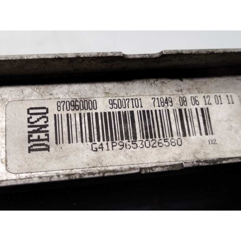 Recambio de radiador agua para citroën c3 1.4 hdi referencia OEM IAM 96563026580 870960000 P96563026580