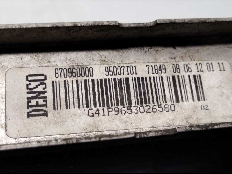 Recambio de radiador agua para citroën c3 1.4 hdi referencia OEM IAM 96563026580 870960000 P96563026580