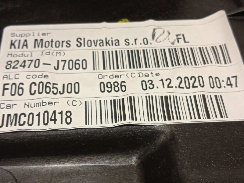 Recambio de elevalunas delantero izquierdo para kia xceed edrive phev referencia OEM IAM 82470J7060  