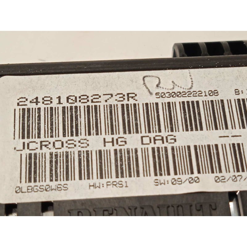 Recambio de cuadro instrumentos para renault scenic iii 1.5 dci diesel fap referencia OEM IAM 248108273R  