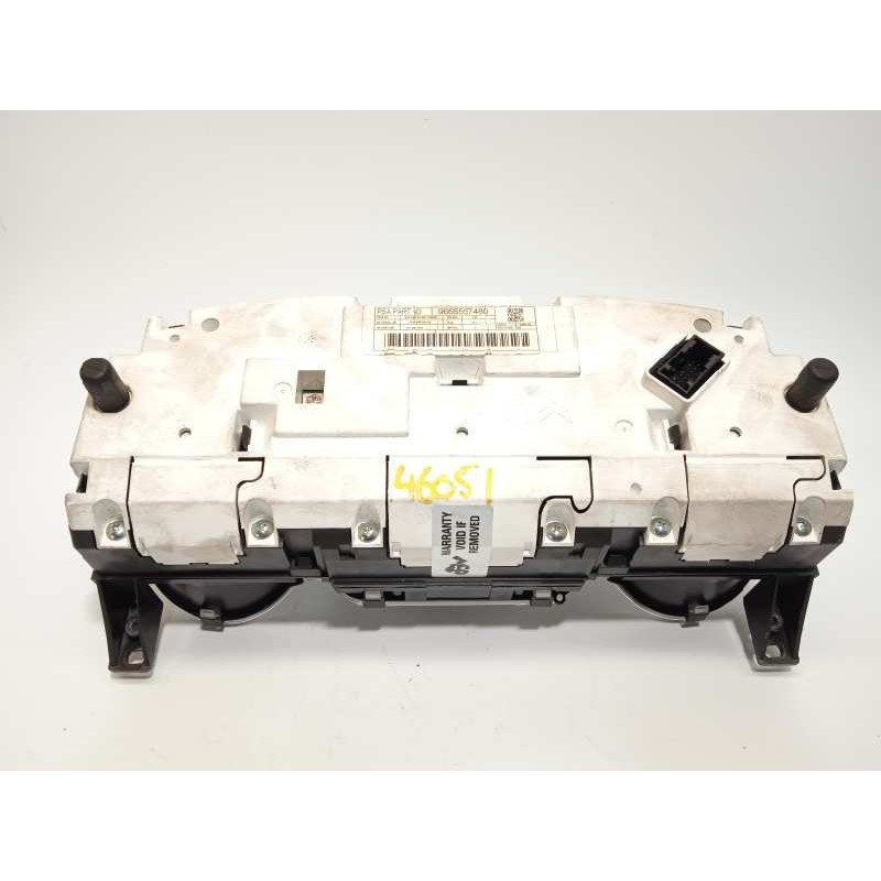 Recambio de cuadro instrumentos para citroën c5 berlina premier referencia OEM IAM 9665557480  