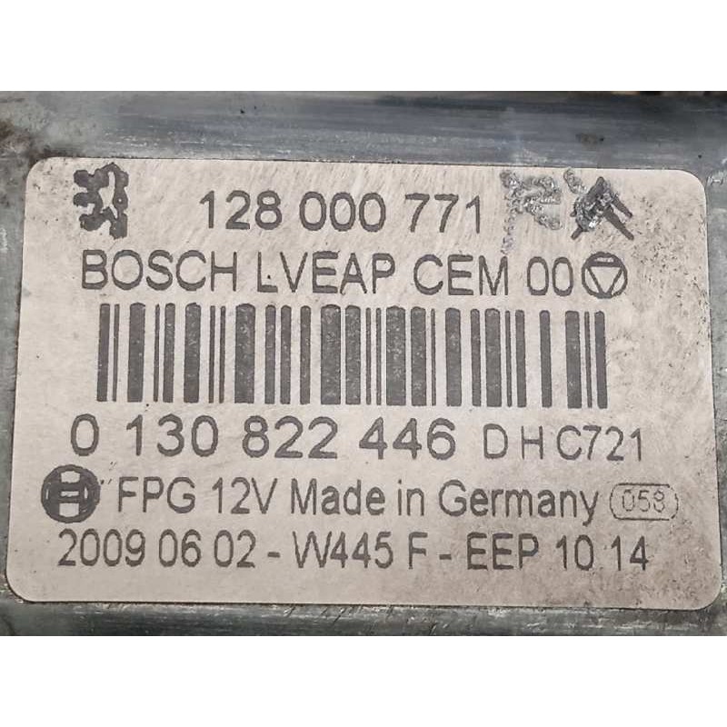 Recambio de elevalunas trasero derecho para citroën c5 berlina premier referencia OEM IAM 128000771  0130822446