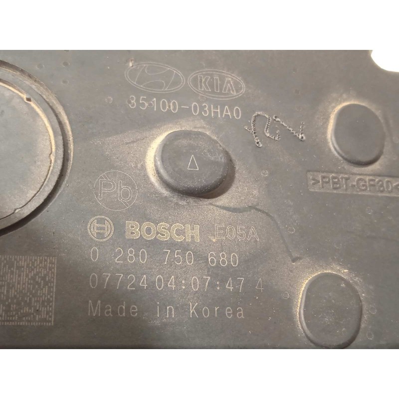 Recambio de caja mariposa para kia xceed edrive phev referencia OEM IAM 3510003HA0  0280750680