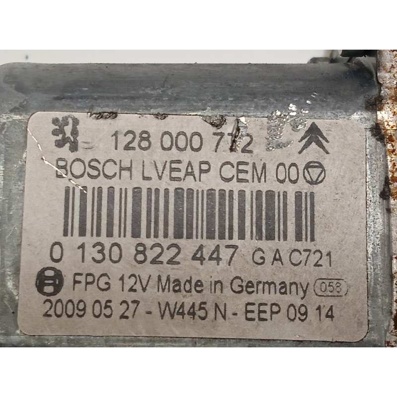 Recambio de elevalunas trasero izquierdo para citroën c5 berlina premier referencia OEM IAM 128000772  0130822447