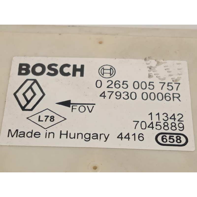 Recambio de centralita esp para nissan qashqai (j10) 1.6 dci turbodiesel cat referencia OEM IAM 479300006R  0265005757