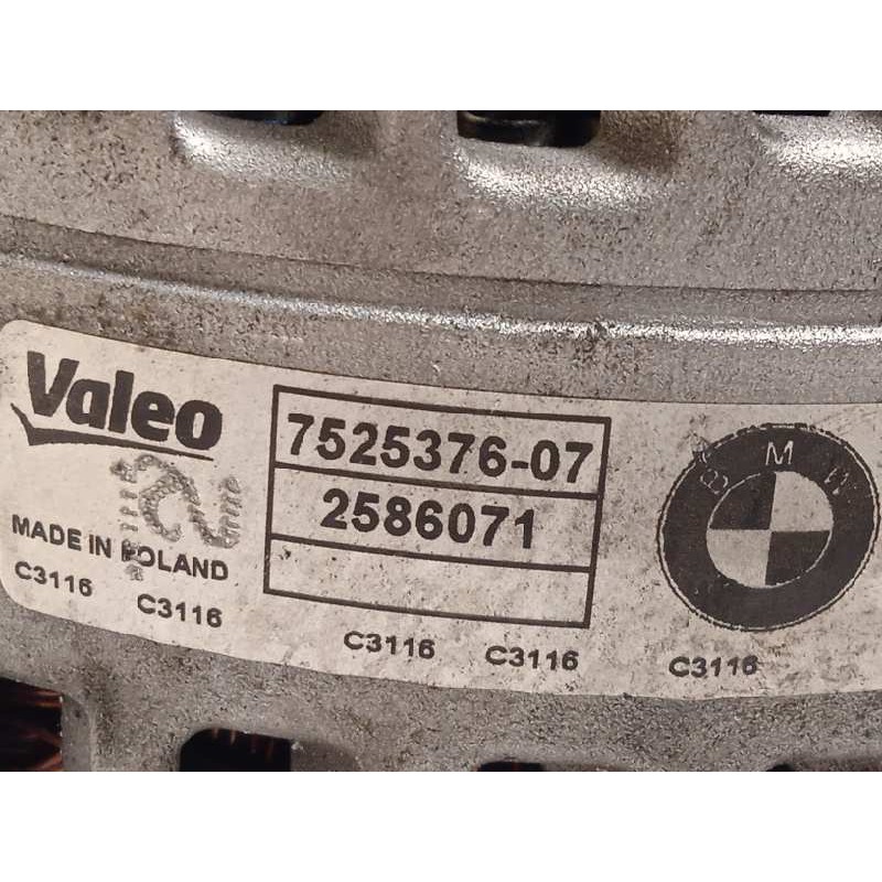 Recambio de alternador para bmw serie 5 berlina (e60) 525i referencia OEM IAM 7525376  12317525376