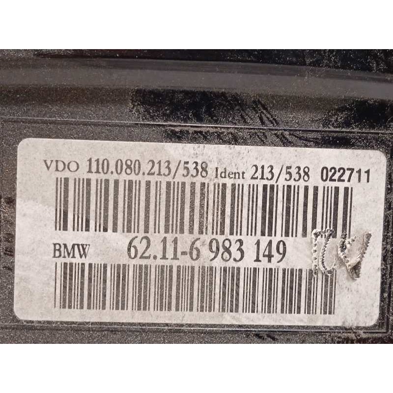 Recambio de cuadro instrumentos para bmw serie 5 berlina (e60) 525i referencia OEM IAM 62116983149  6983149