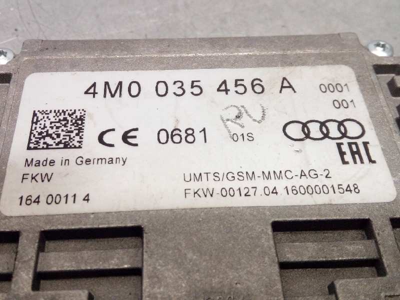Recambio de modulo electronico para audi a4 avant (8w5) básico referencia OEM IAM 4M0035456A  
