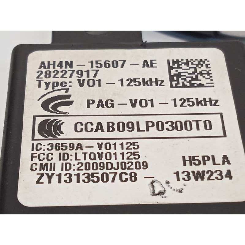 Recambio de conmutador de arranque para land rover evoque prestige referencia OEM IAM AH4N15607AE  