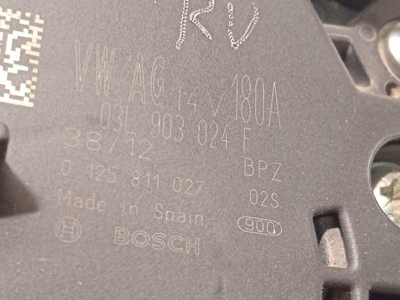 Recambio de alternador para volkswagen sharan (7n1) 2.0 tdi referencia OEM IAM 03L903024F  0125811027