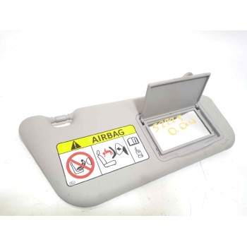 Recambio de parasol derecho para toyota yaris 1.5 16v cat referencia OEM IAM 743100DC91B0  