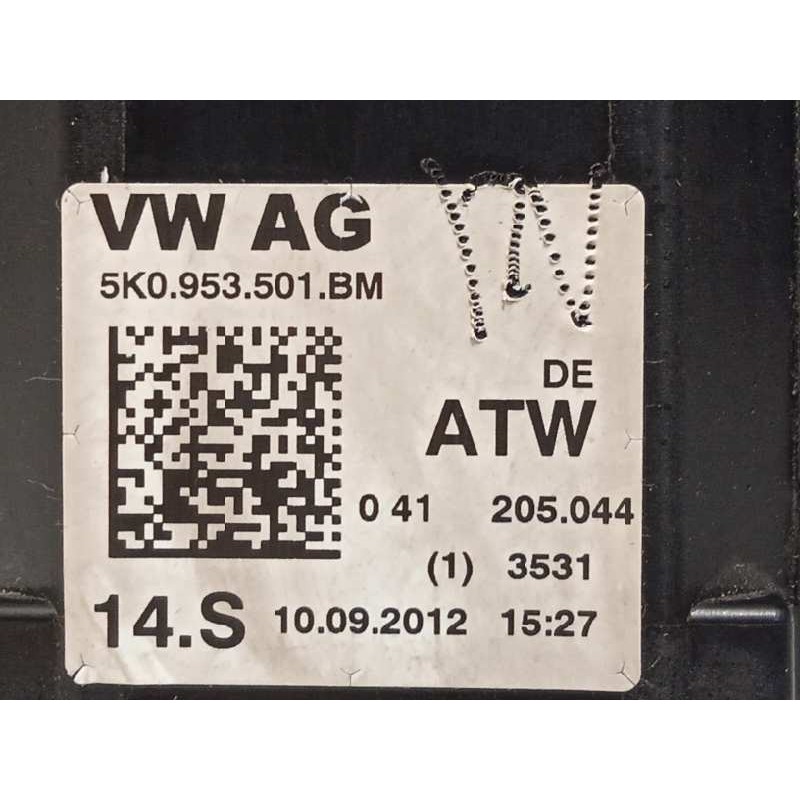 Recambio de mando intermitentes para volkswagen sharan (7n1) 2.0 tdi referencia OEM IAM 5K0953501BM  5K0953502R