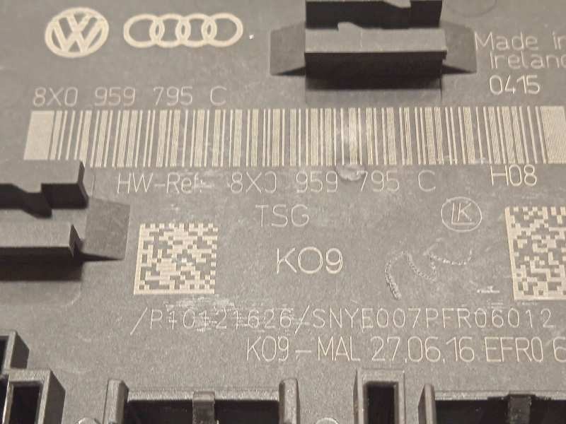 Recambio de centralita confort para audi q3 (8ug) attraction quattro referencia OEM IAM 8X0959795C  