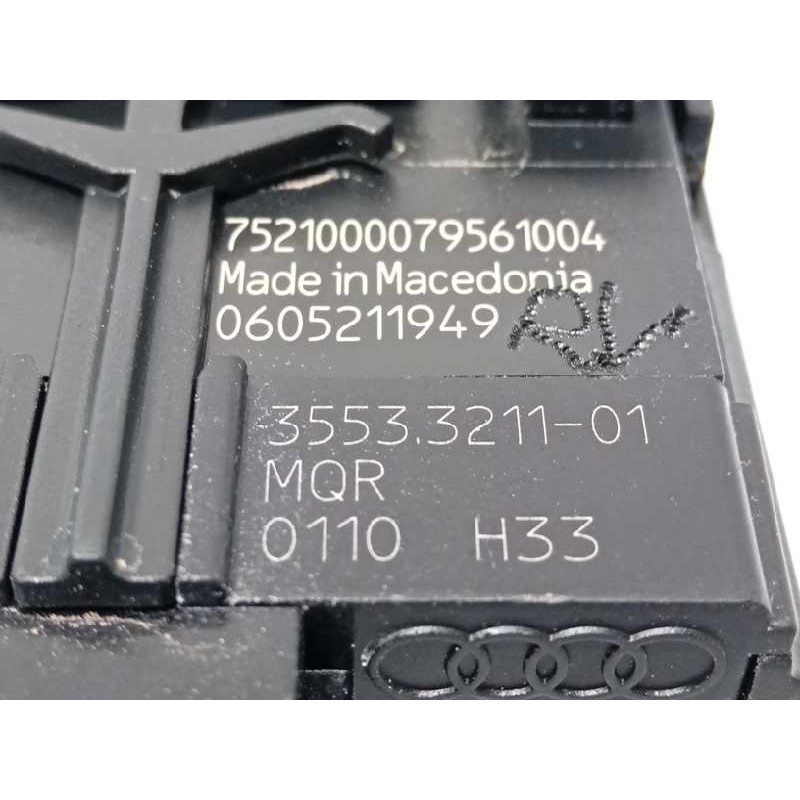 Recambio de mando multifuncion para audi a1 citycarver (gbh) 30 tfsi black line referencia OEM IAM 82B919600A 0605211949 3553321