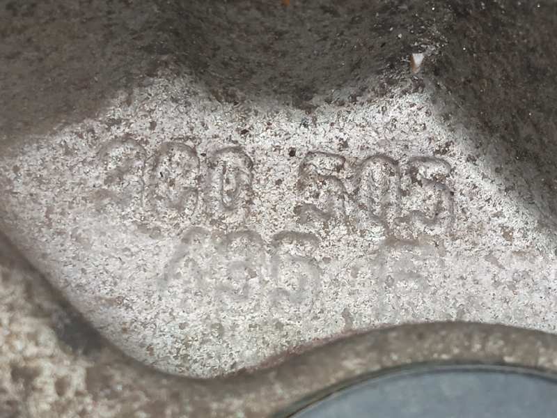 Recambio de mangueta trasera izquierda para volkswagen sharan (7n1) 2.0 tdi referencia OEM IAM 3C0505435F 3G0598611A 3C0505433K