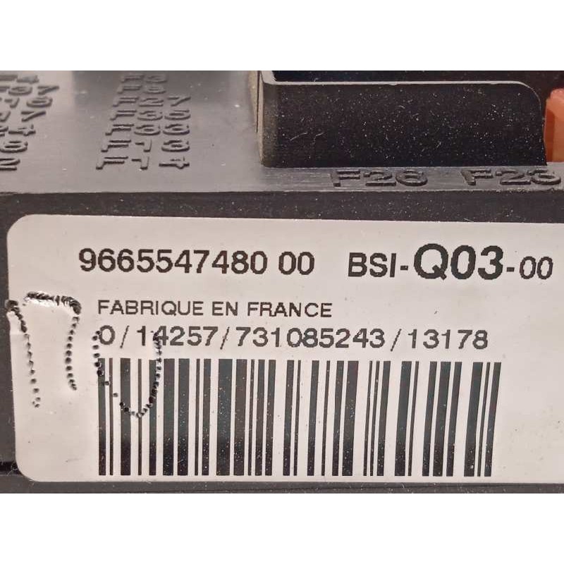 Recambio de caja reles / fusibles para citroën c4 lim. seduction referencia OEM IAM 9665547480  