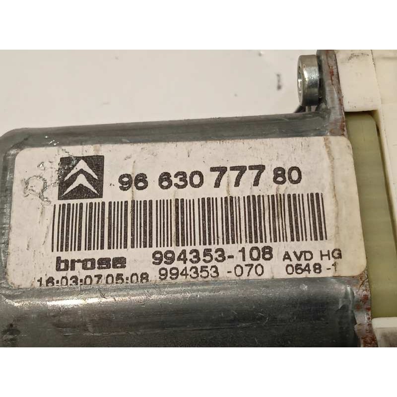 Recambio de elevalunas delantero derecho para citroën c6 exclusive referencia OEM IAM 9650386080  9663077780