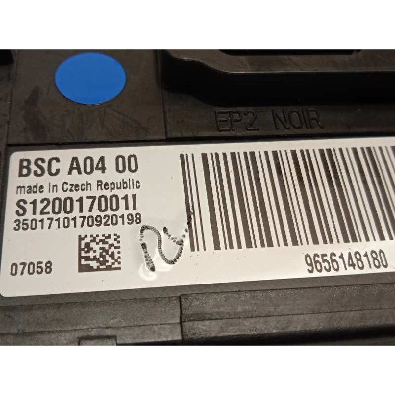 Recambio de caja reles / fusibles para citroën c6 exclusive referencia OEM IAM 9656148180  