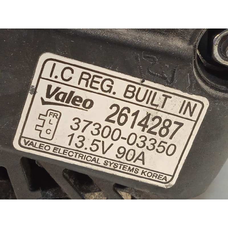 Recambio de alternador para kia rio basic referencia OEM IAM 3730003350  2614287