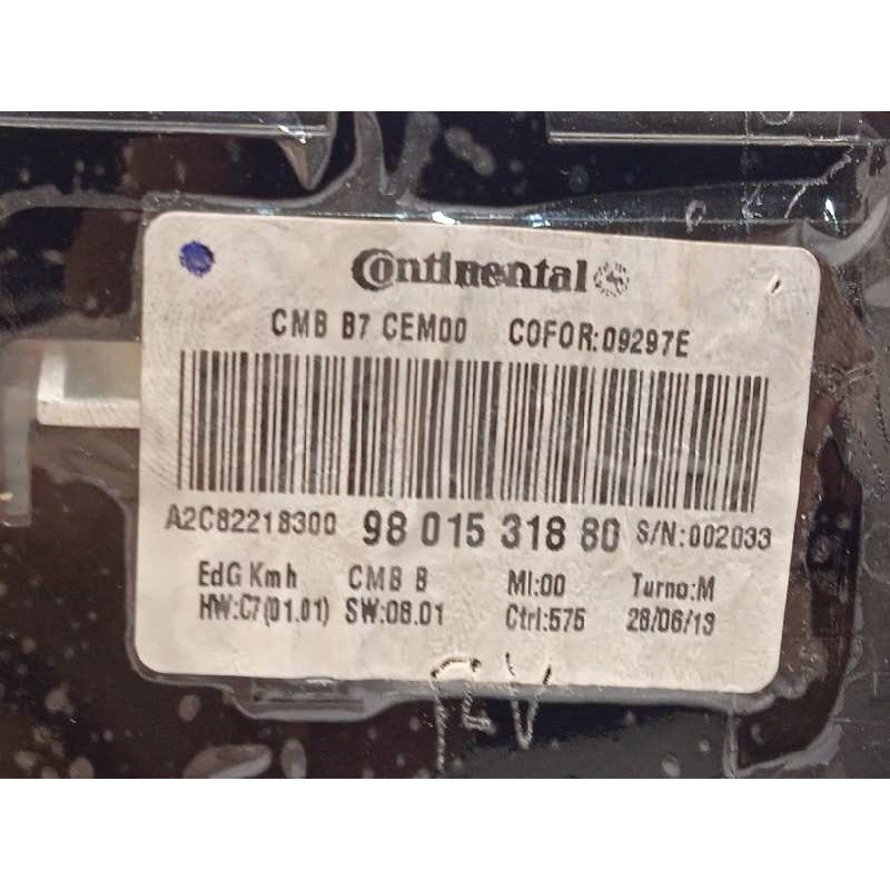 Recambio de cuadro instrumentos para citroën c4 lim. seduction referencia OEM IAM 9801531880  