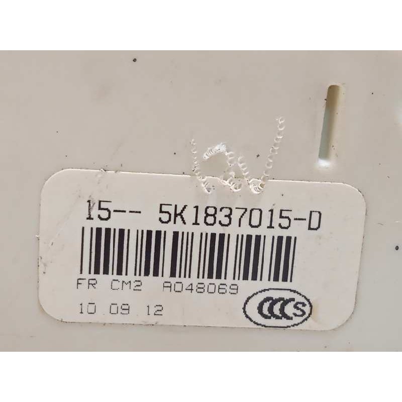 Recambio de cerradura puerta delantera izquierda para volkswagen sharan (7n1) 2.0 tdi referencia OEM IAM 5K1837015D  